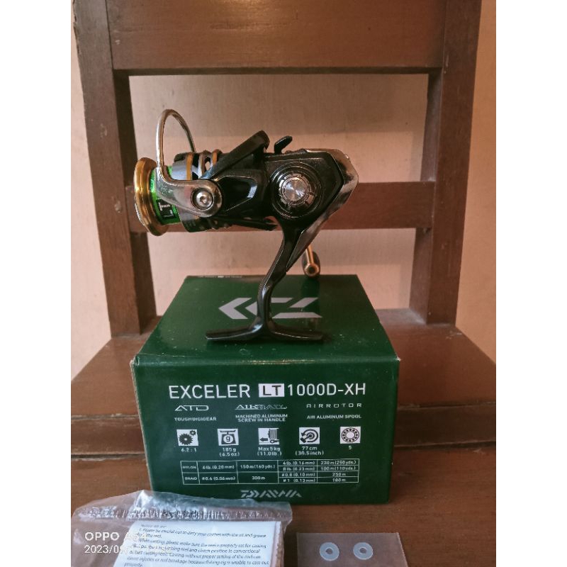 Reel Pancing DaiwA Exeler LT 1000D - XH Original