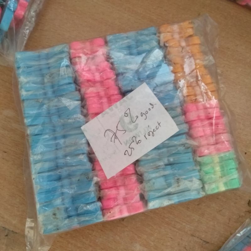 

60+ Pcs Karet Penghapus Pensil Pencil Eraser Kupu Butterfly Murah Mini Kecil Warna Random