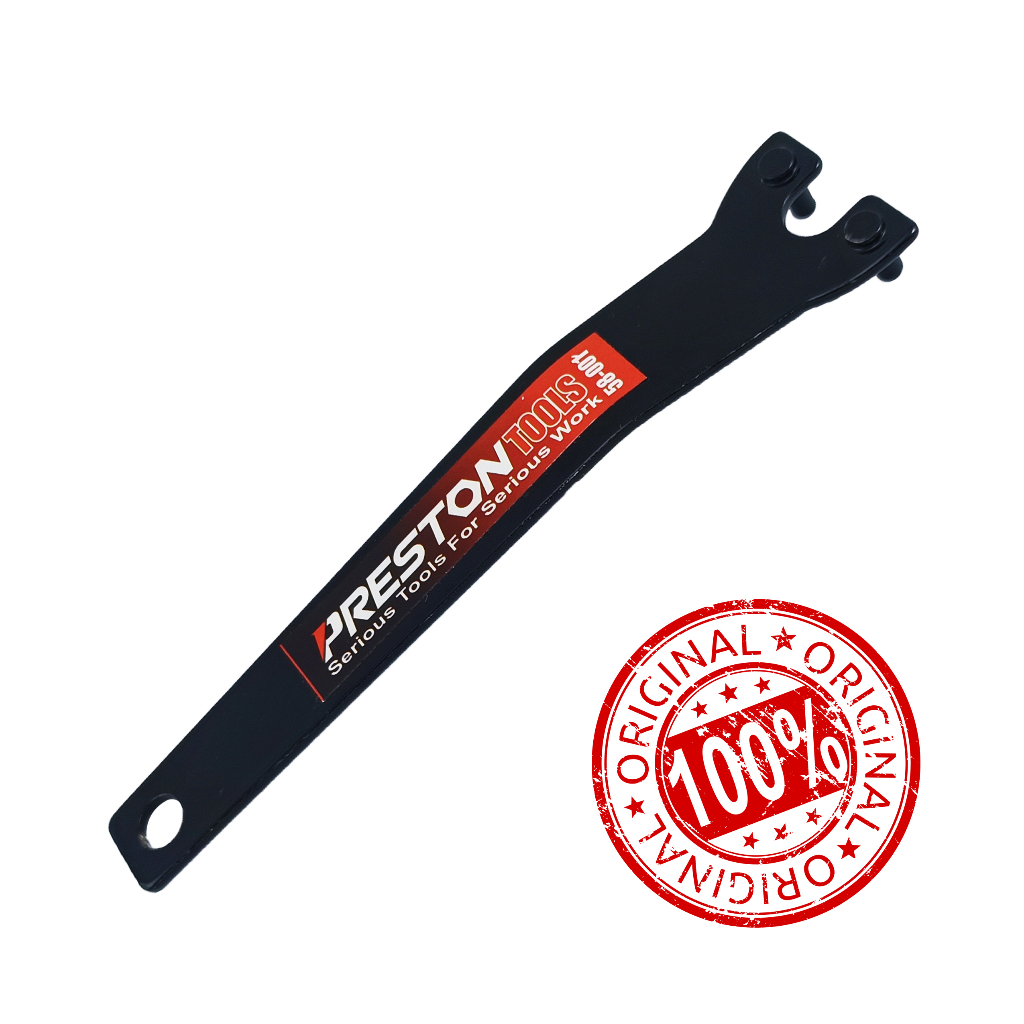 KUNCI GERINDA 4" HITAM PRESTON TOOLS / KUNCI PEMBUKA BUKA GERINDA GRINDA GURINDA GRENDA TANGAN / ALA