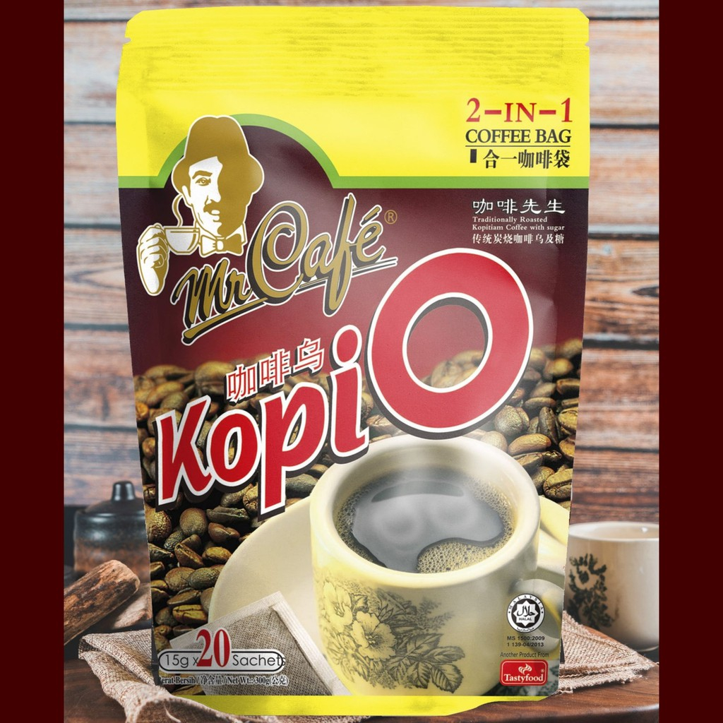 

Mr Cafe Kopi O Kopi Hitam Kopi-O Black Coffee Sachet 2 in 1