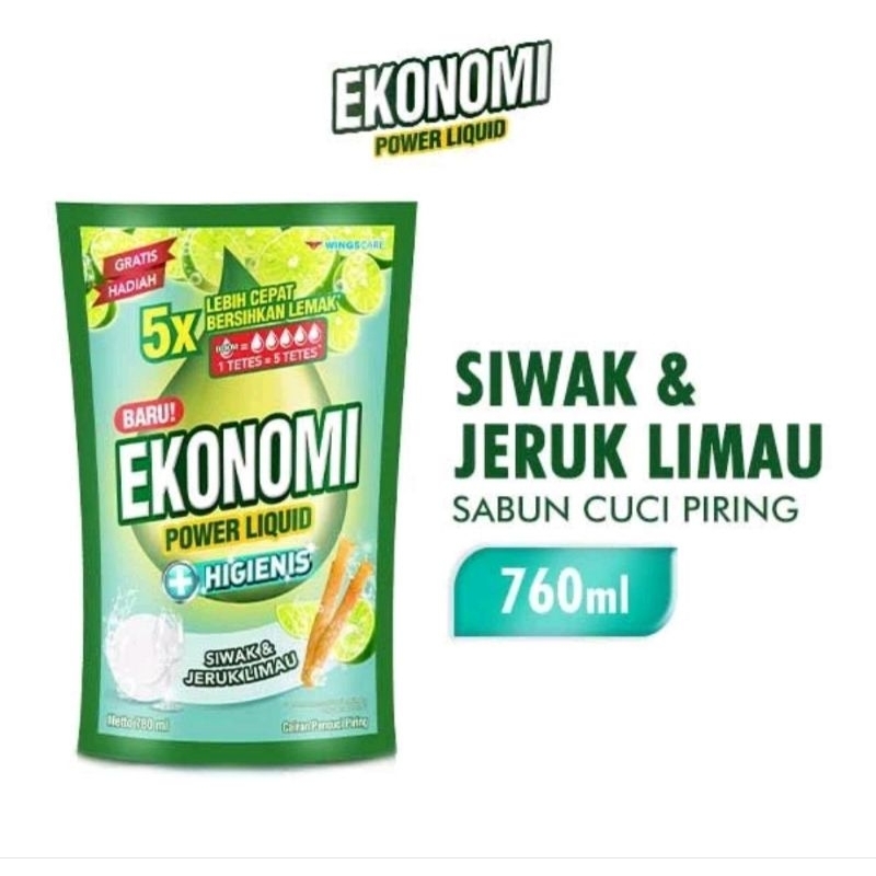 Ekonomi Sabun Cuci Piring 760 ml