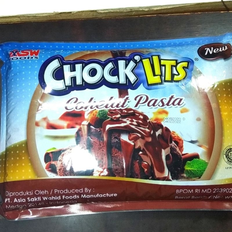 

Chock Lits ASW Hatari Selai Cokelat | Coklat Pasta | Coklat Filling 5 Kg