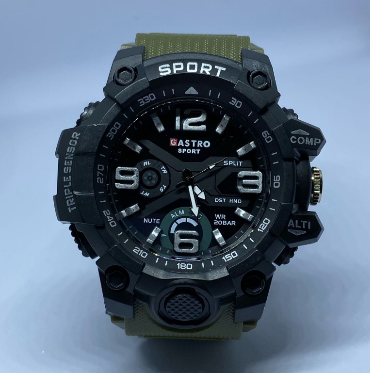 JAM TANGAN PRIA KECE ANTI AIR RUBBER SPORT CASIO-JAM SPORT TERLARIS