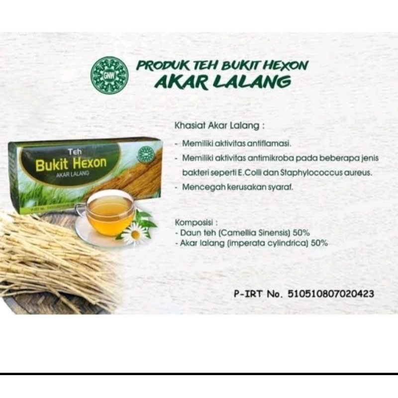 

Tea Akar Lalang