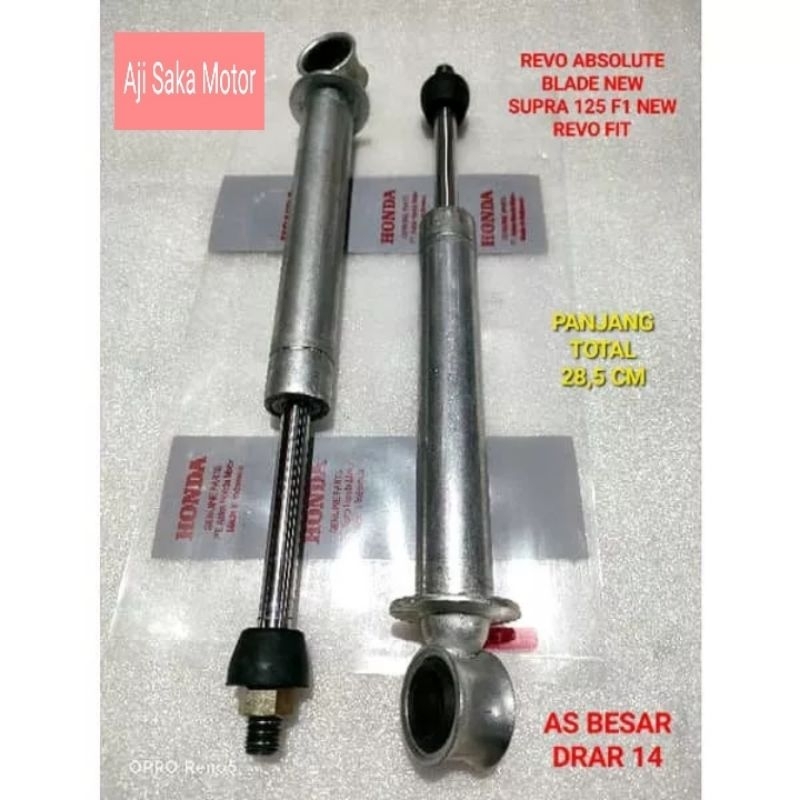 Hidrolis hidrolik as skok shock shok sok belakang revo absolute revo fit supra x 125 fi injeksi supr