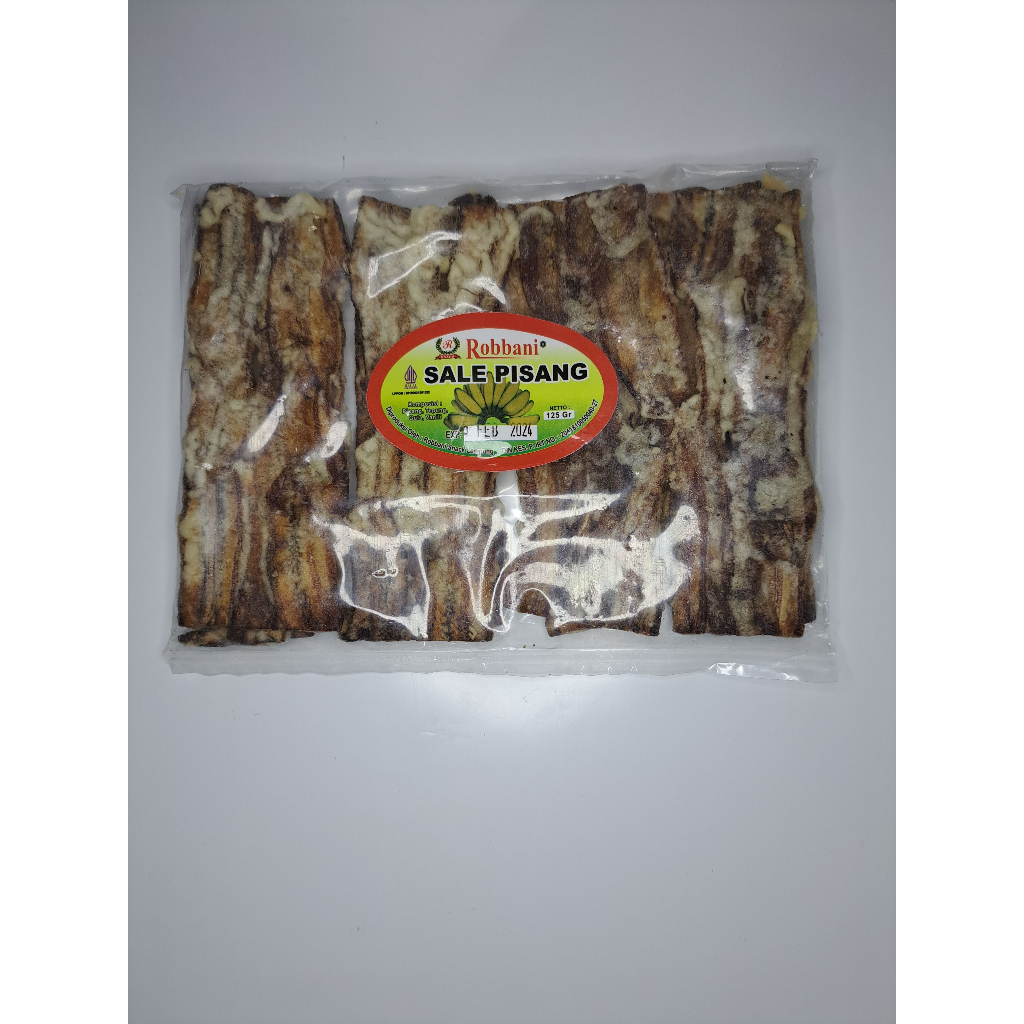 

Pisang Sale Robbani per Pack 125 Gr