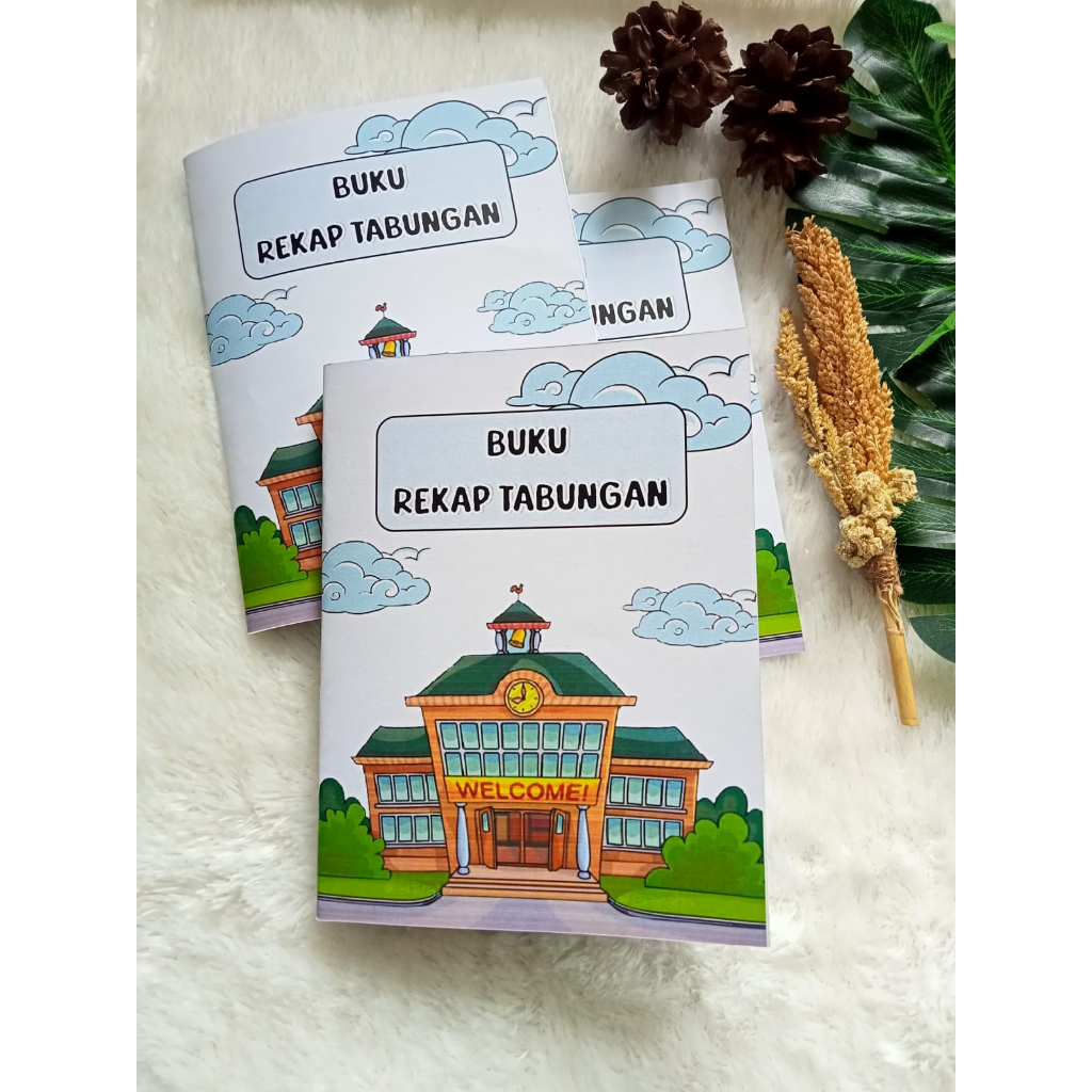 

BUKU REKAP TABUNGAN SEKOLAH/PAUD/TK/SD/SMP/SMA SE UK-BUKU TULIS