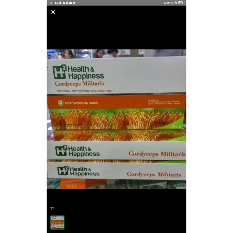 H2 CORDYCEPS MILITARIS ISI 30