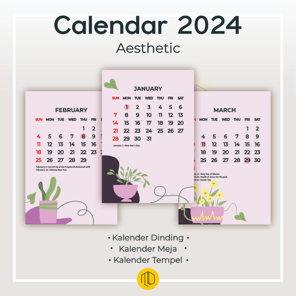 

Kalender Dinding Tahun 2024 Kalender A3 Aesthetic Murah Kekinian / Kalender Meja SPIRAL , Kalender Puasa, 2023 Masehi Hijriyah / Kalender Dinding Hijriyah Tahun 1445 H (2022-2024 M) Plus Materi Ilmiyah dan Jadwal Shalat / Kalender Dinding Muslim