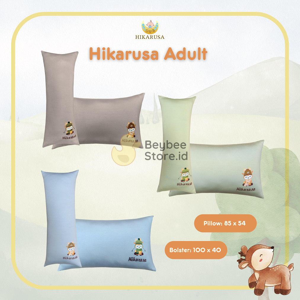 Hikarusa Pillow Bolster Bantal Guling Hikarusa Dewasa