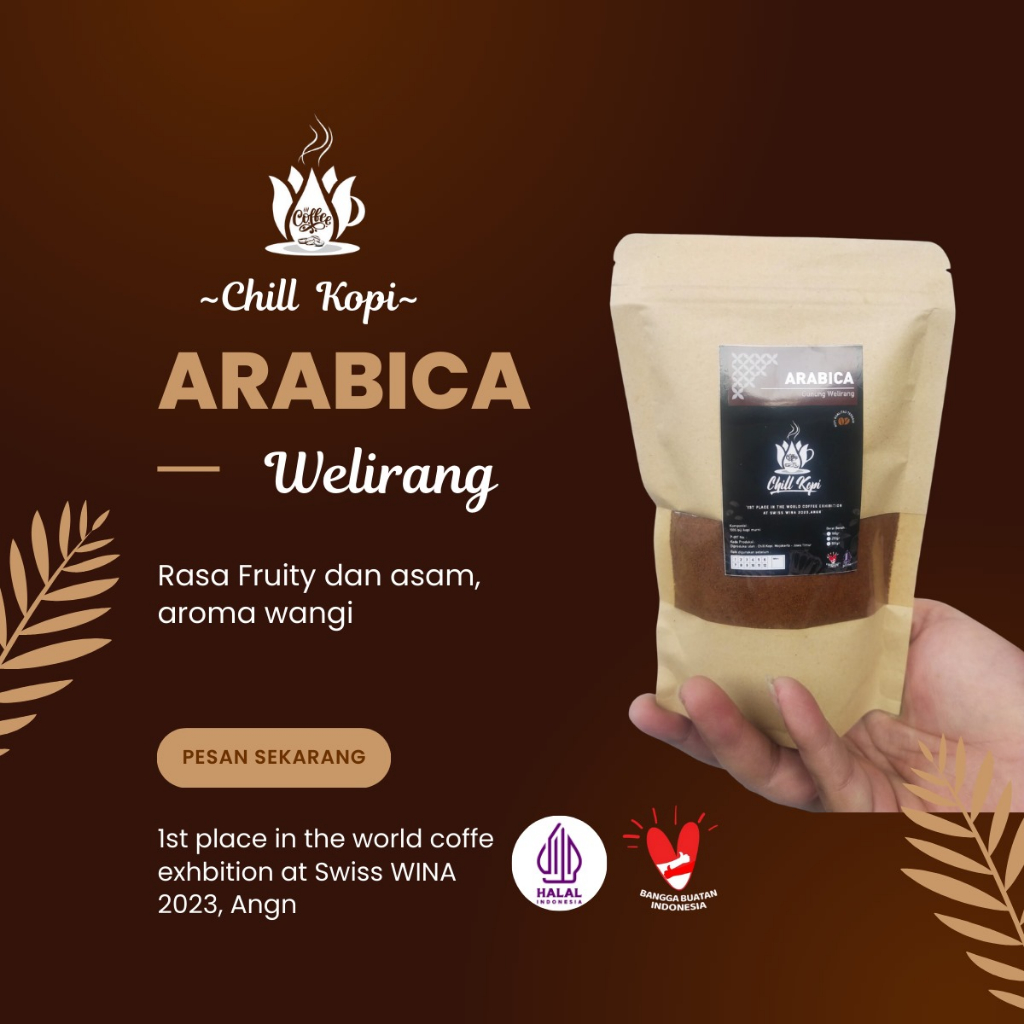 

Kopi Arabica Java Welirang Medium (100gr)