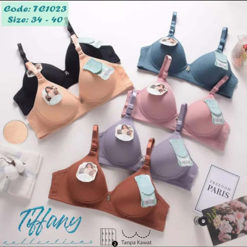 BUNDLING ISI 5PCS Bra TC1023 Tiffany Collection