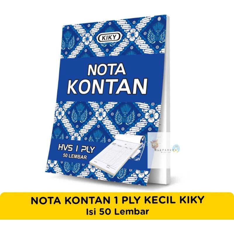 

Nota 1 ply kecil