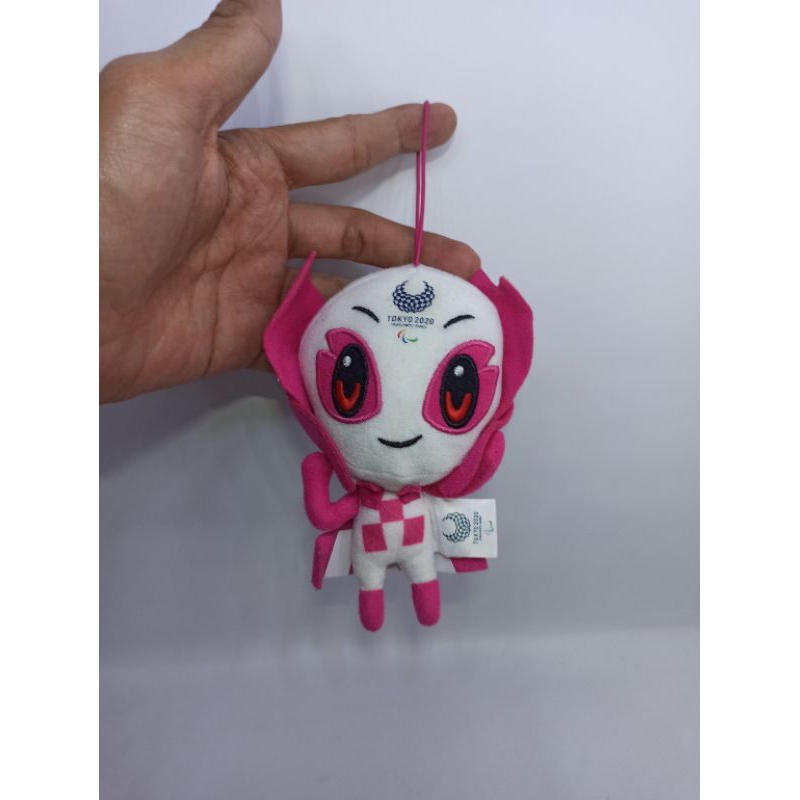 boneka maskot paralympic olimpiade Tokyo 2020 games jepang original