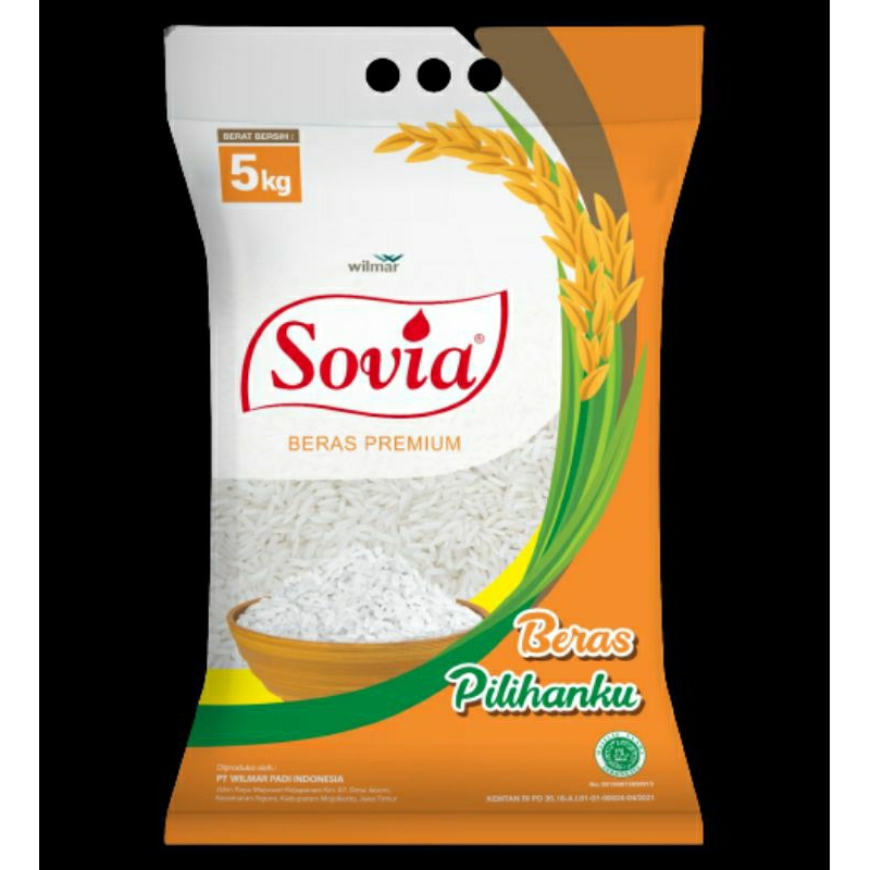 

Beras Sovia 5kg