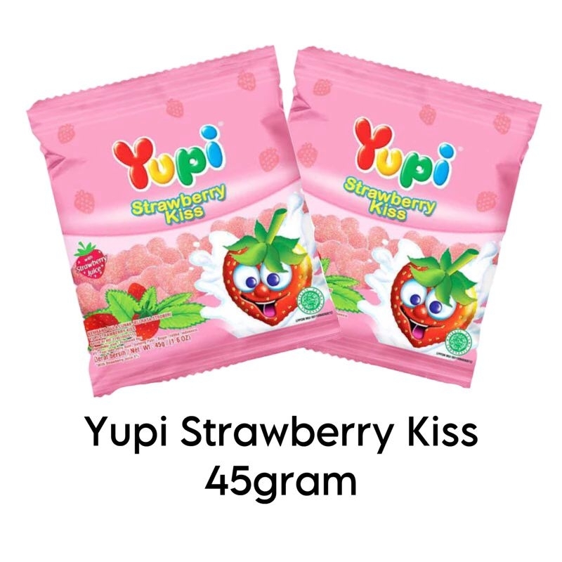 

YUPI Strawberry kis 1 pack