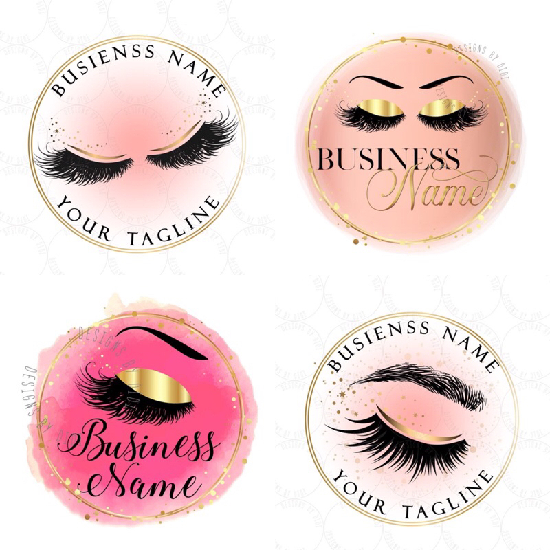 (DRAN AYYA EYELASH) JASA BIKIN DESAIN LOGO OLSHOP BISNIS SIMPLE