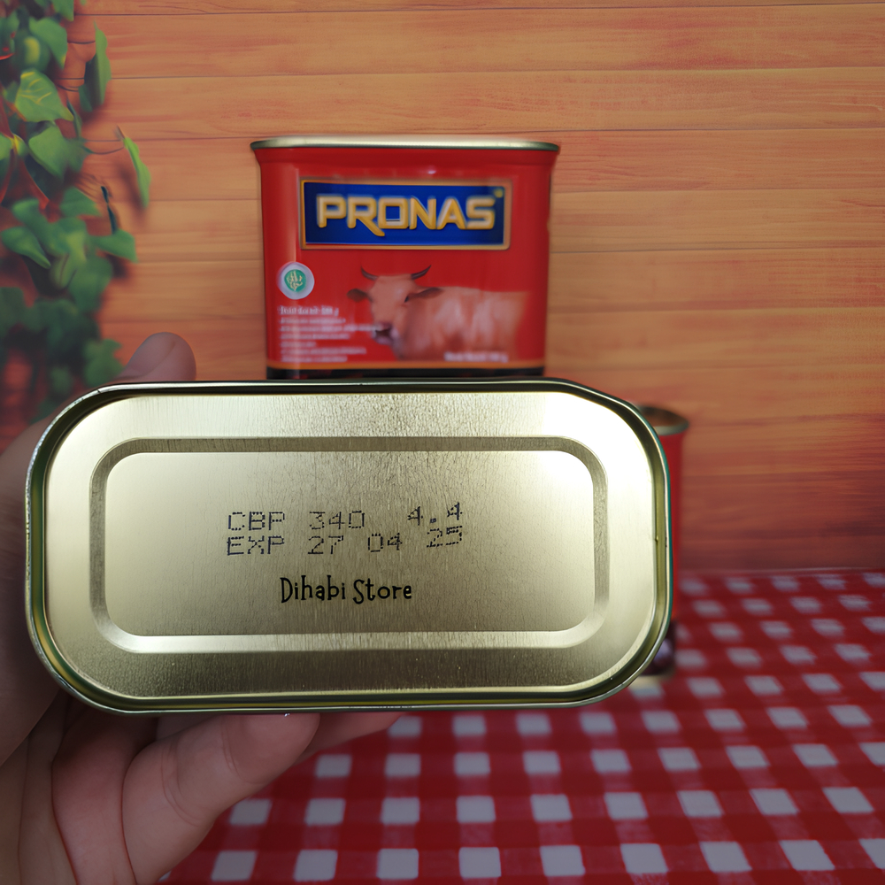 

Korzaln Pronas Corned Beef - Kornet Daging Sapi 340 Gram