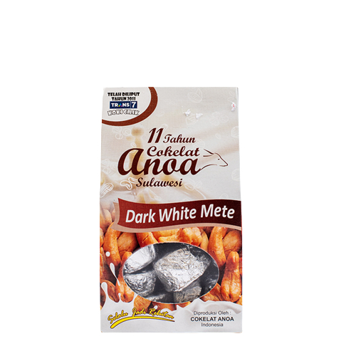 

Cokelat Anoa Dark White Mete 150 gr