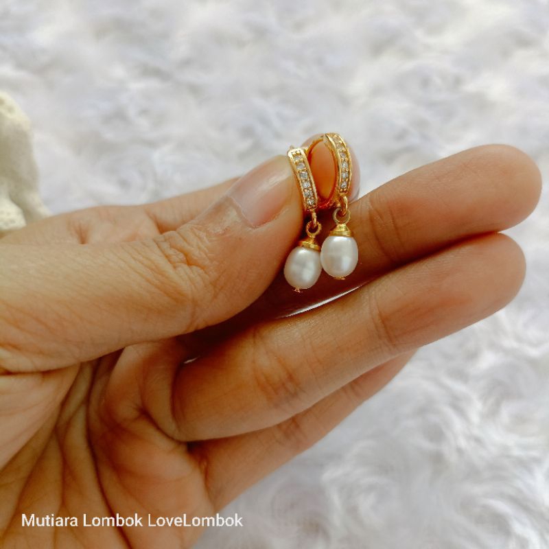 Anting Anak Anting Dewasa Anting Korean Style Anting Murah Anting Model Baru Mutiara Asli