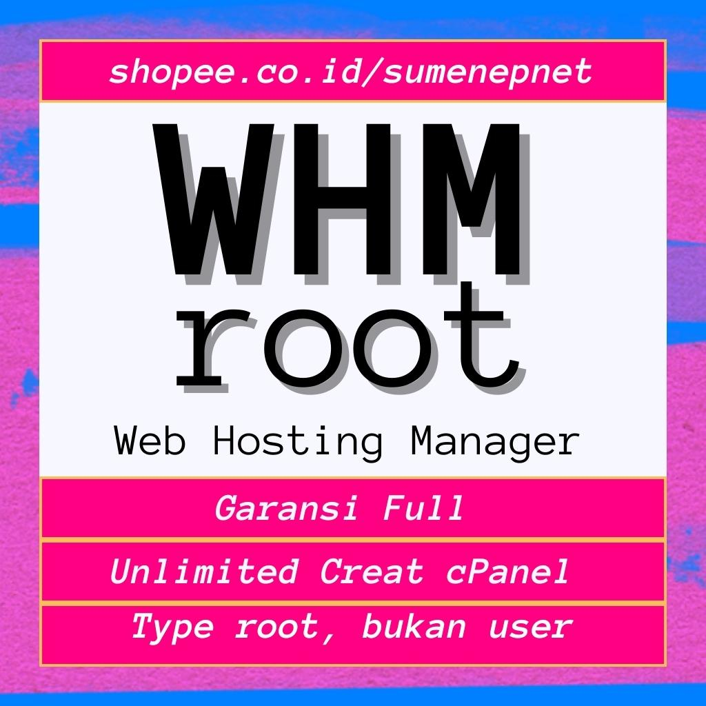 WHM root | Web Host Manager