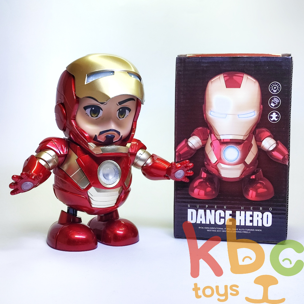 Robot Manusia Besi Dansa - Ironman Robot Dance