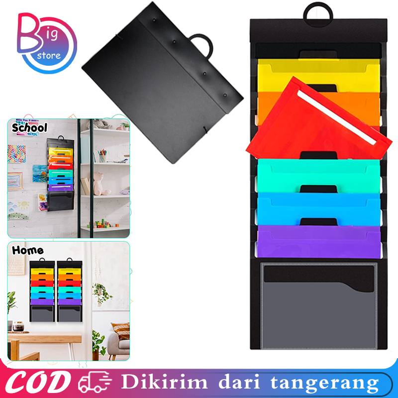 

6 Kisi Rak File Gantung A4 Rak Dokumen Gantung Anti Air Folder File Dokumen Untuk Sekolah Kantor Rumah
