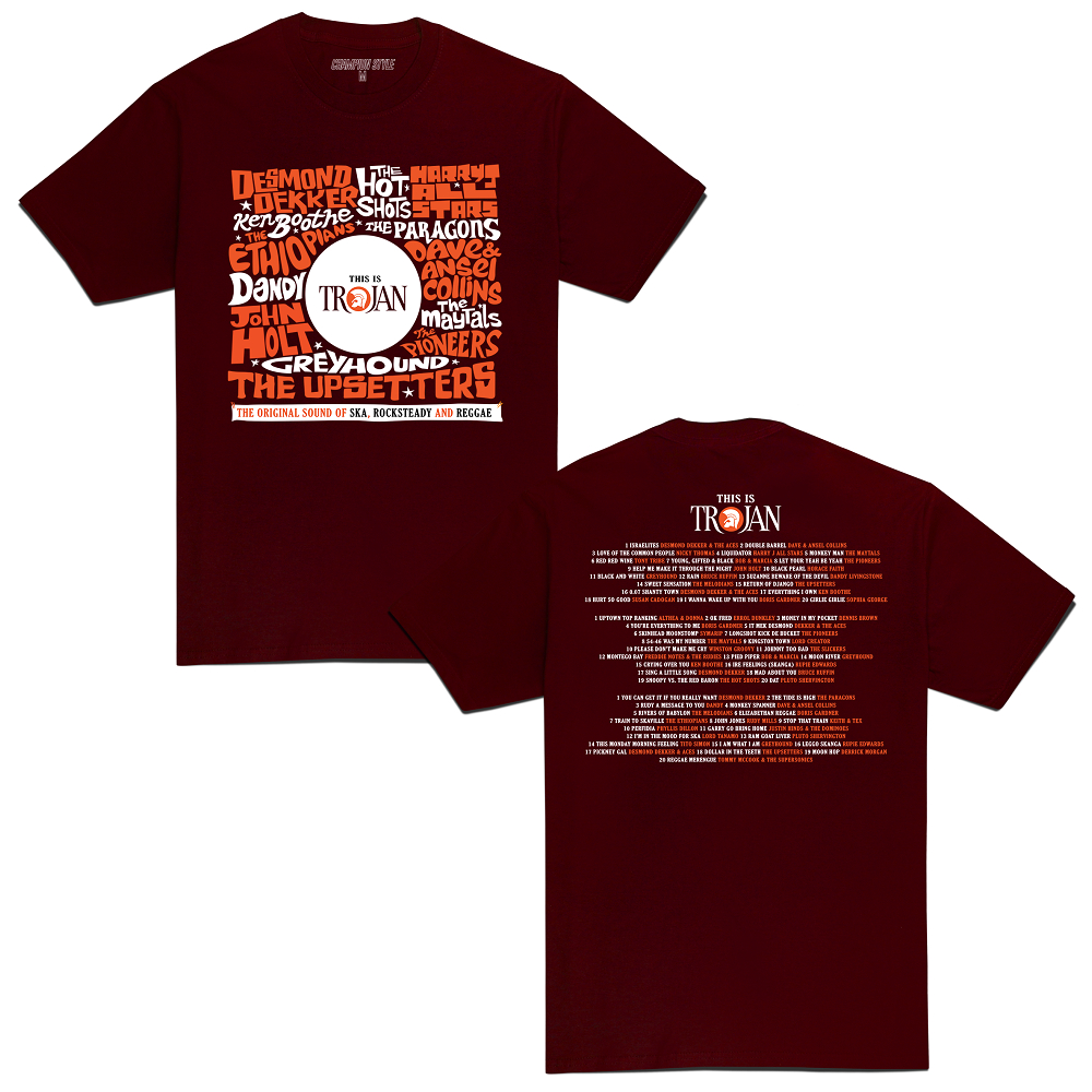 Baju Kaos Tshirt This is Trojan Reggae Music Culture