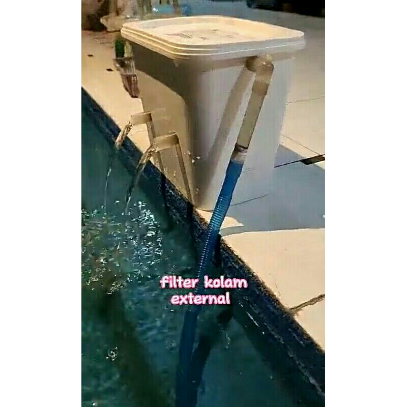 FILTER KOLAM EXTERNAL / FILTER KOLAM IKAN EKSTERNAL / MEDIA FILTER UNTUK KOLAM