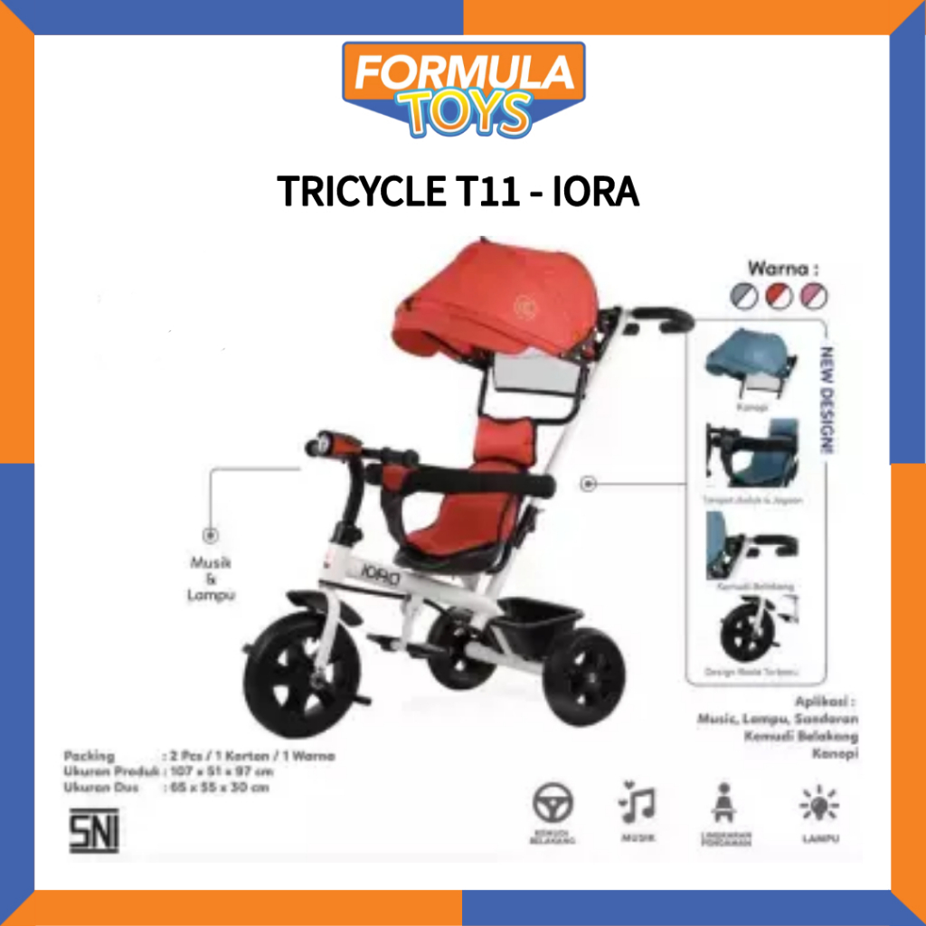 SEPEDA ANAK PMB TRICYCLE T11 - IORA