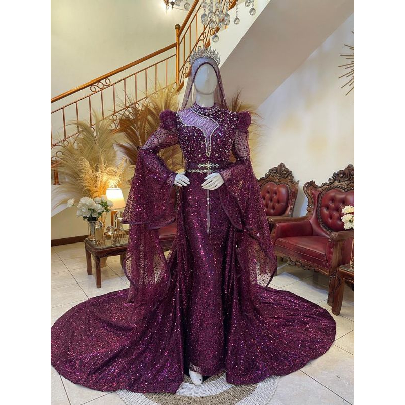 Sutrisno kebaya - Gaun Pengantin Mewah Gaun Pengantin Premium Gaun Pengantin Ekor Panjang Gaun