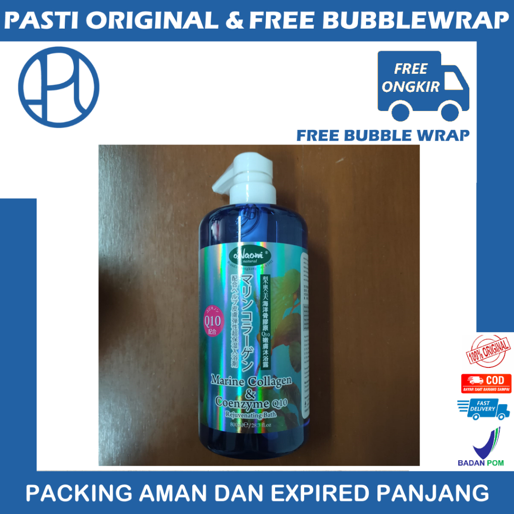 O NAOMI o'Naomi Marine Collagen & Coenzyme Q10 Rejuvenating Bath 800ml