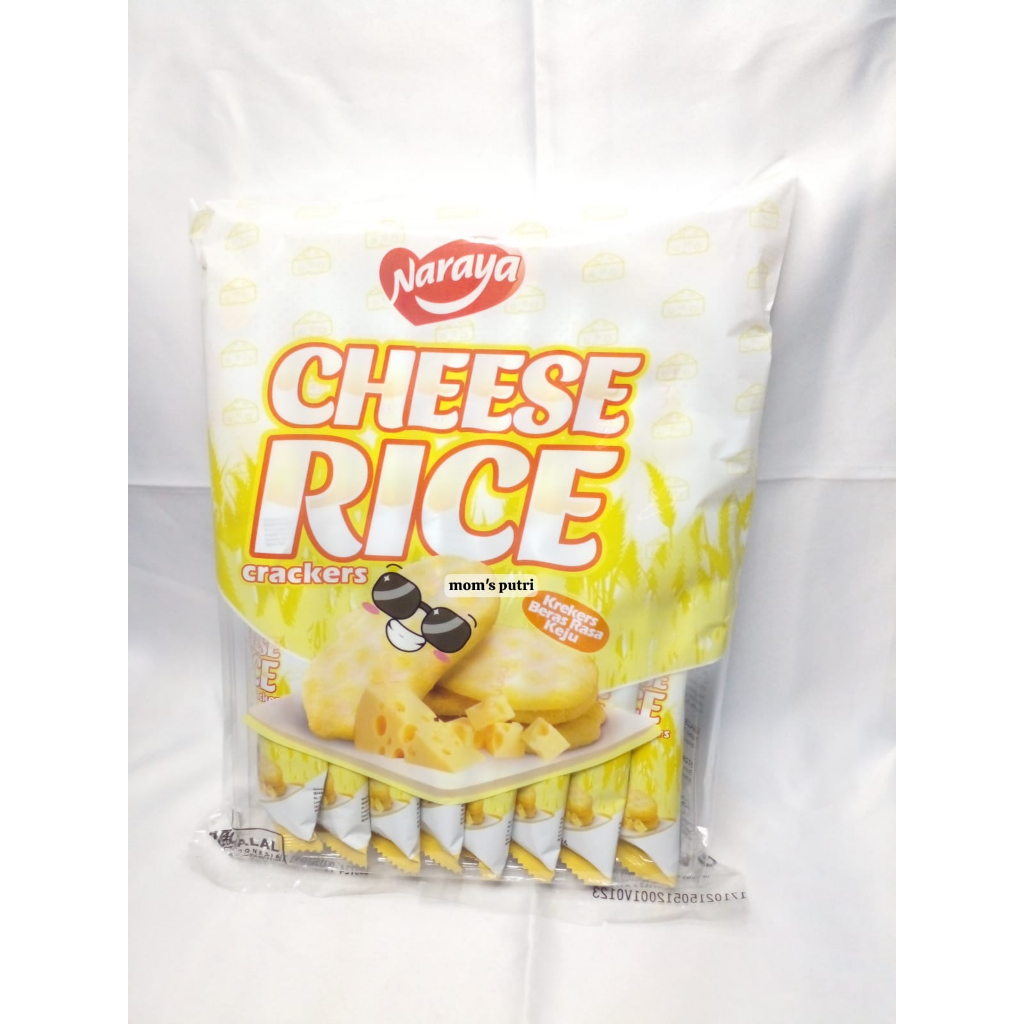 

NARAYA CHEESE RICE CRACKERS 96 GR