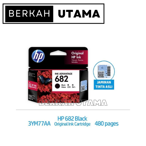 CATRIDGE HP 682 BLACK ORIGINAL / CARTRIDGE HITAM 2335 2336 2337