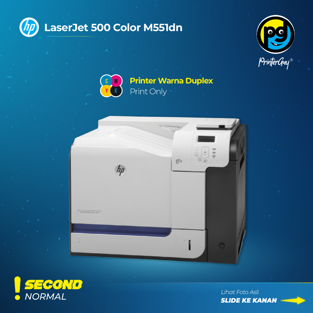 Printer Warna HP LaserJet 500 Color M551dn - Printer stiker undangan brosur