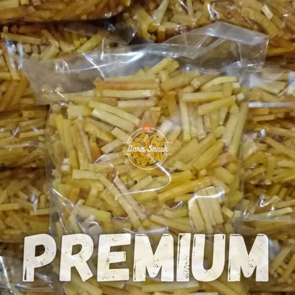 

Korzaln [ 500Gr ] Stick / Stik Sukun Mentega Premium Grade A Lebih Renyah & Gurih / Camilan Snack
