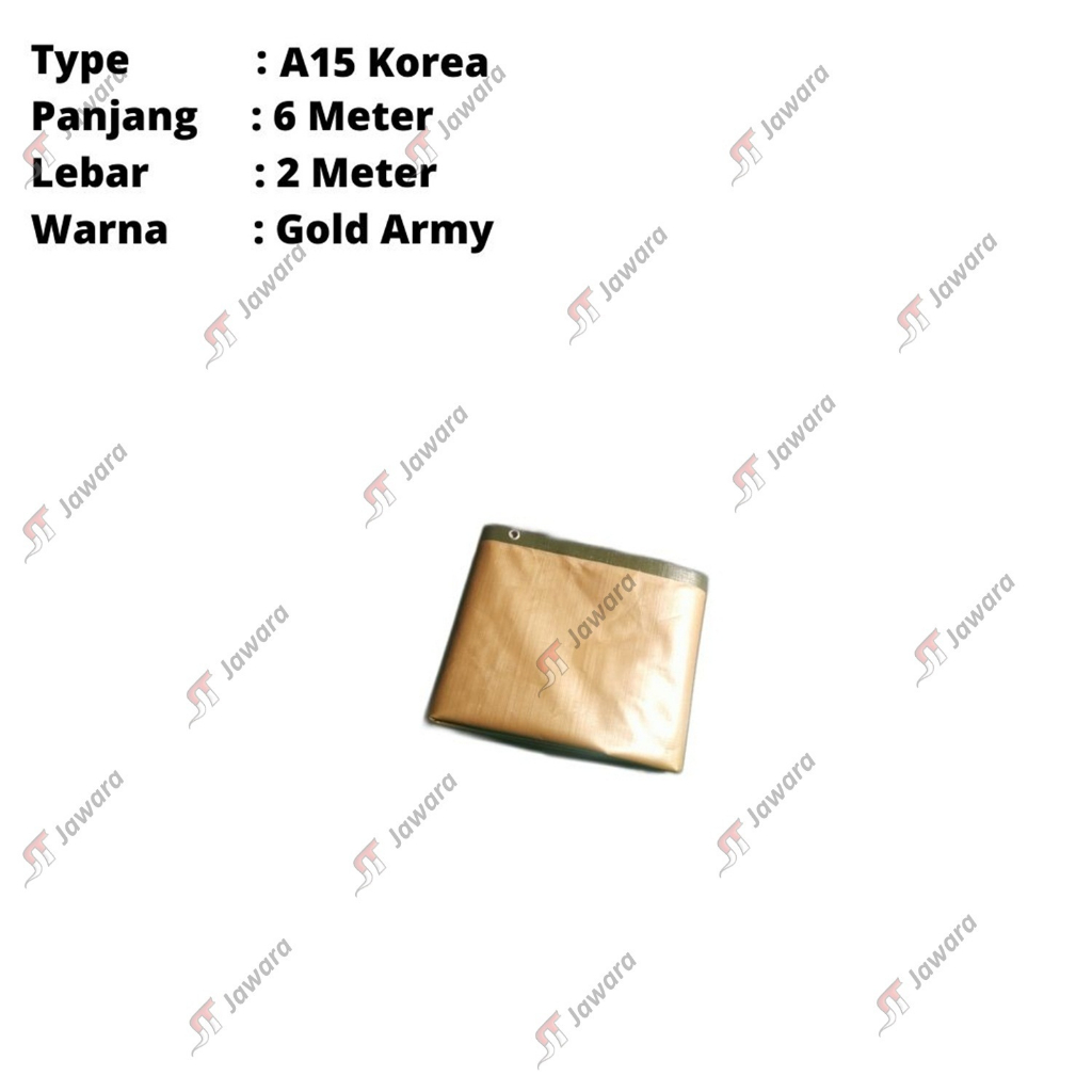 Terpal Tebal 2x6 Meter Type A15 Korea