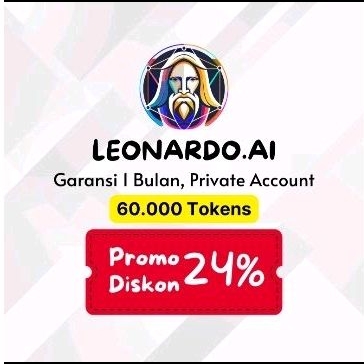 leonardo ai 60.000 token bergaransi