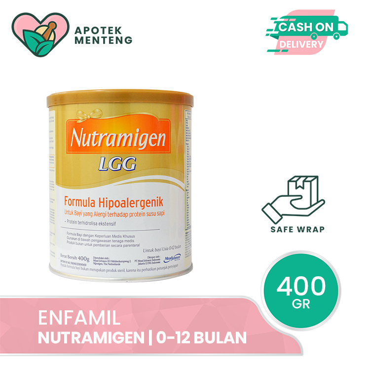Enfamil Nutramigen Susu Formula Bayi Dengan Alergi Susu Sapi 400 Gr