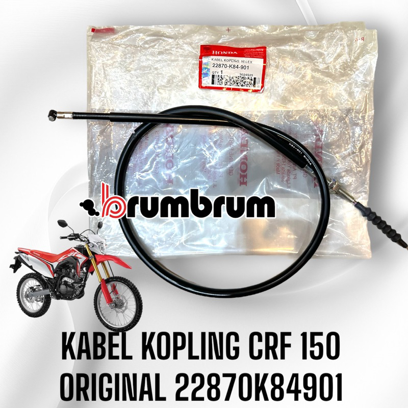 KABEL KOPLING HONDA CRF 150 / TALI KLOS CRF 150 ORIGINAL 22870K84901