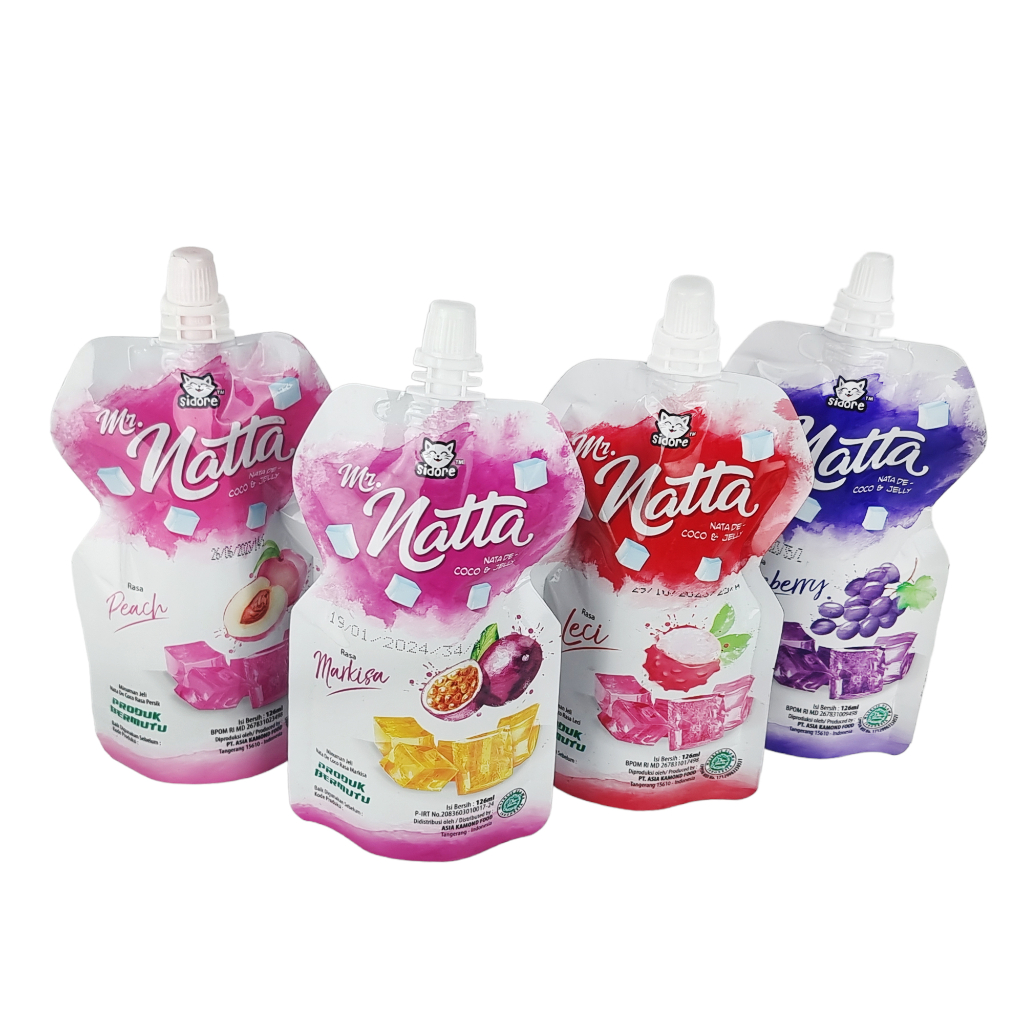 

Sidore Mr. Natta Nata de Coco & Jelly - Netto 126 mL