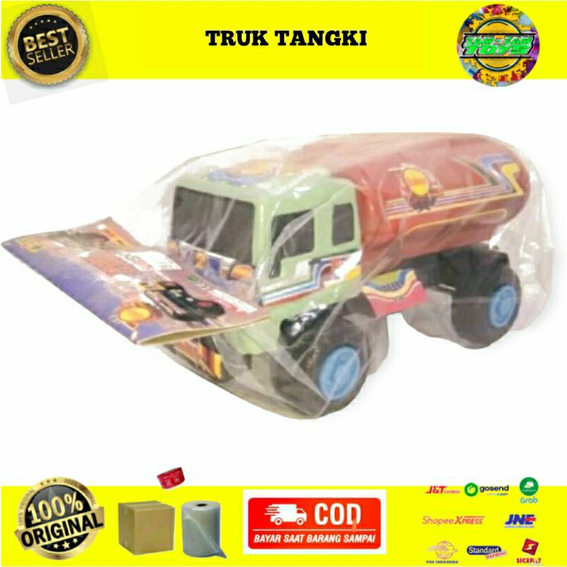 MAINAN MOBIL TRUK TANKI PLASTIK