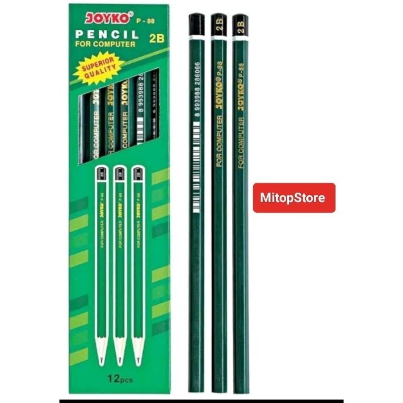 

Pensil 2B Joyko P-88 (1pack)