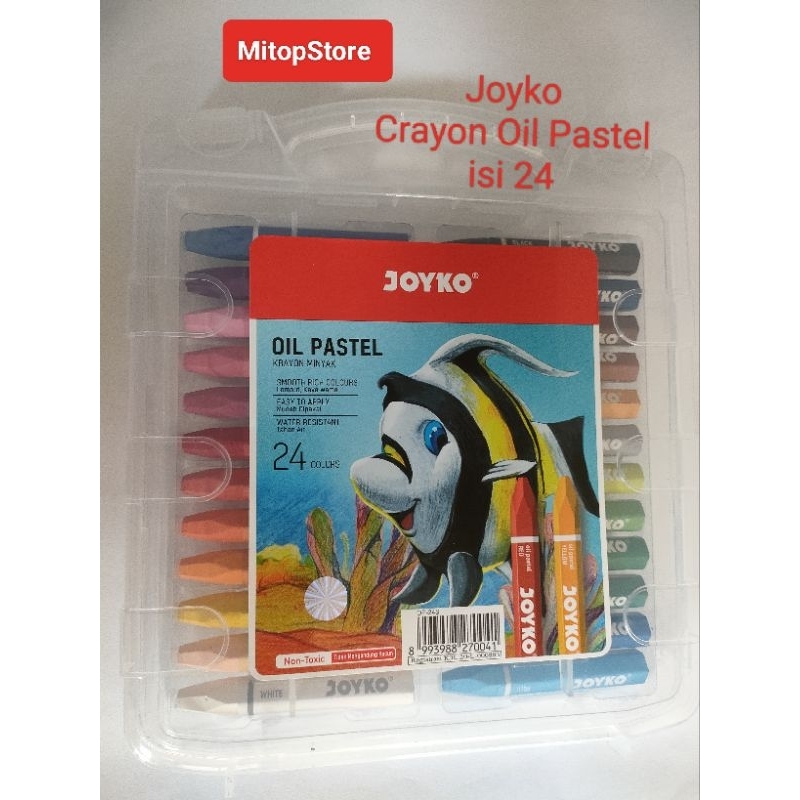 

Crayon Oil Pastel Joyko 24 warna