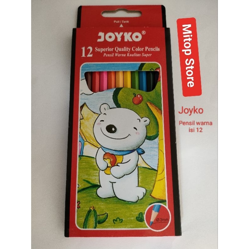 

Pensil Warna Joyko 12 warna