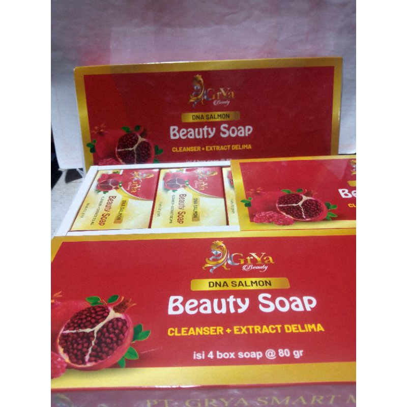 SABUN DNA SALMON GRYA BEAUTY BOX ORIGINAL/SABUN GRIYA MULTIFUNGSI