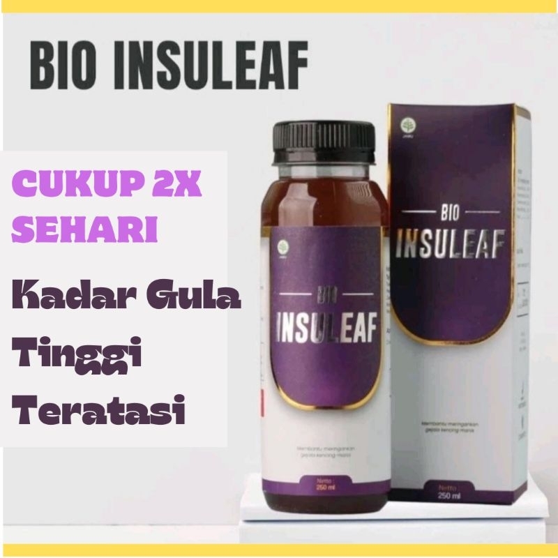 

BIO INSULEAF - SOLUSI ATASI KENCING MANIS, DIABETES MELITUS