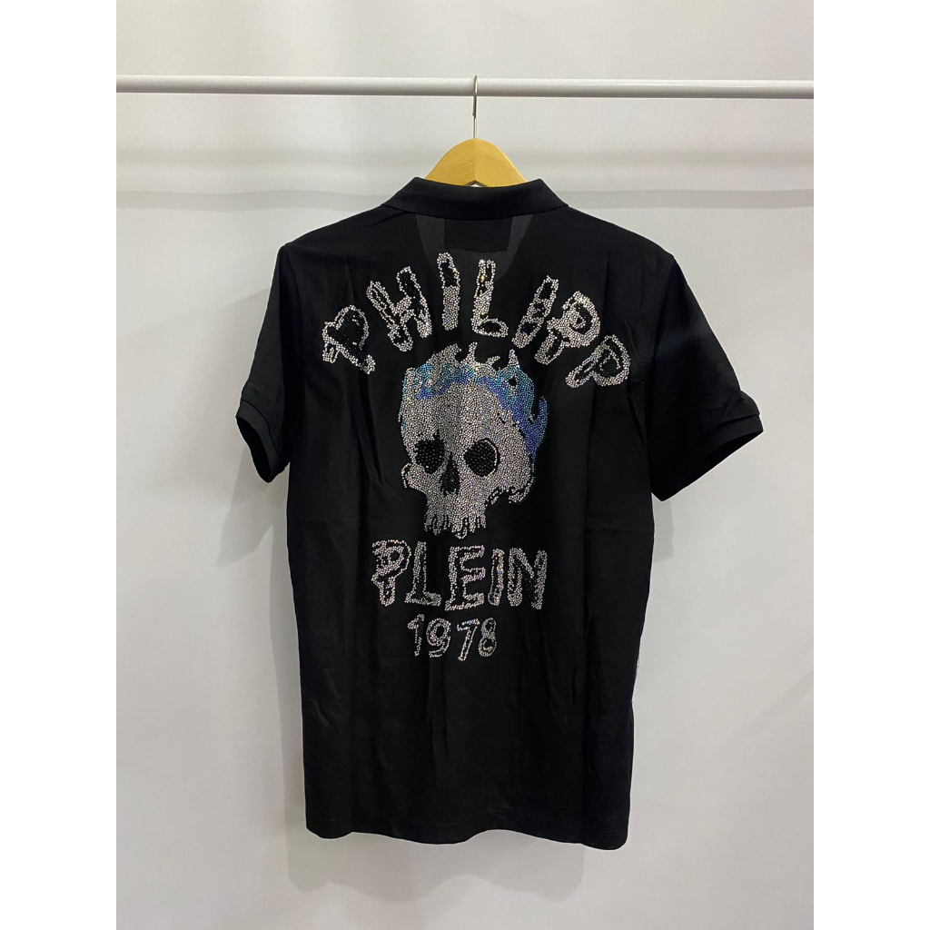 Philipp Plein Polo Shirt Black Import