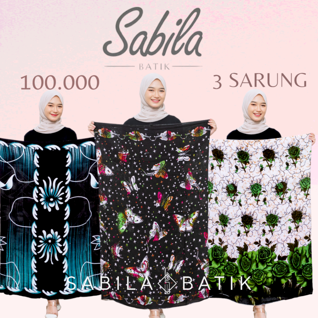 Sarung Goyor Polos Sabila | Sarung Santung Polos |  Sarung Polos Adem Dingin