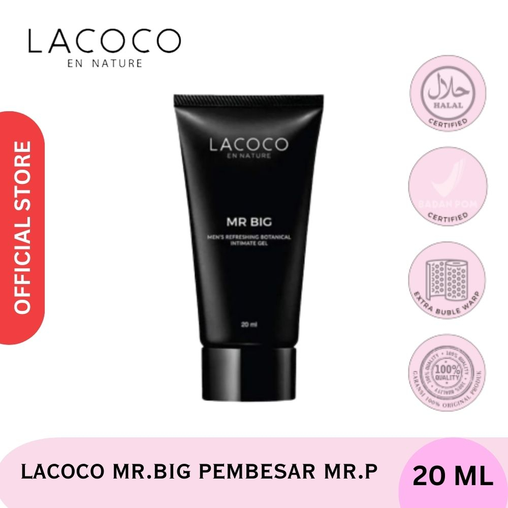 Lacoco Mr Big Pembesar MR P Pria Permanen - Obat Kuat Tahan Lama - Obat Kuat Oles Aman Bpom Terampuh